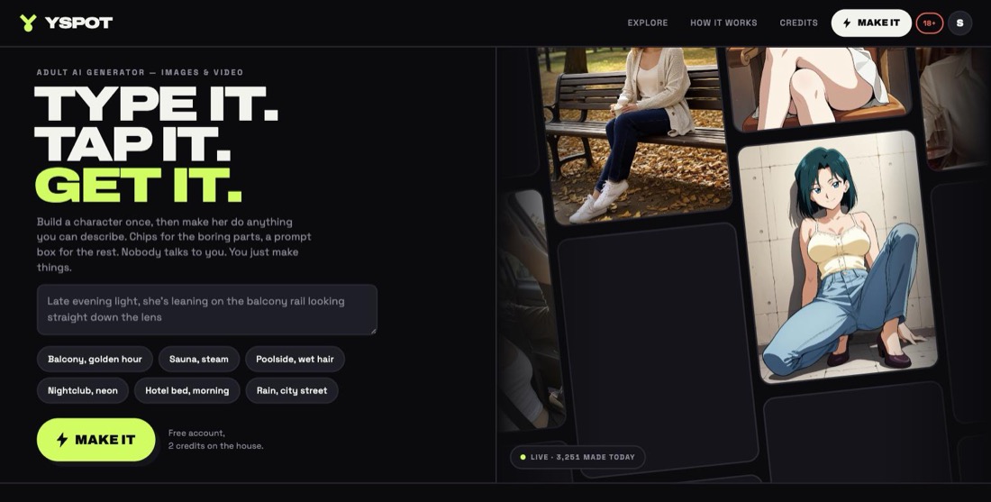 YSPOT screenshot